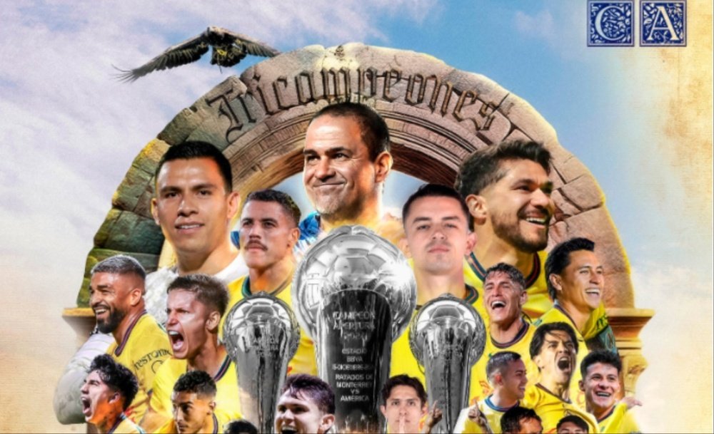 El América, campeón de nuevo. ClubAmérica