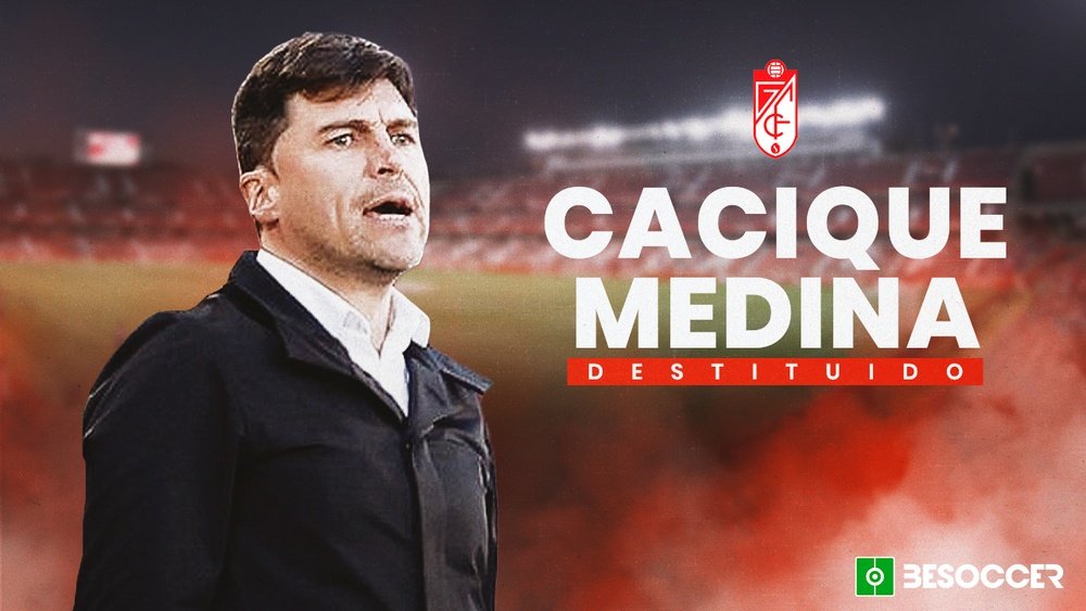 El 'Cacique' Medina, destituido como entrenador del Granada. BeSoccer