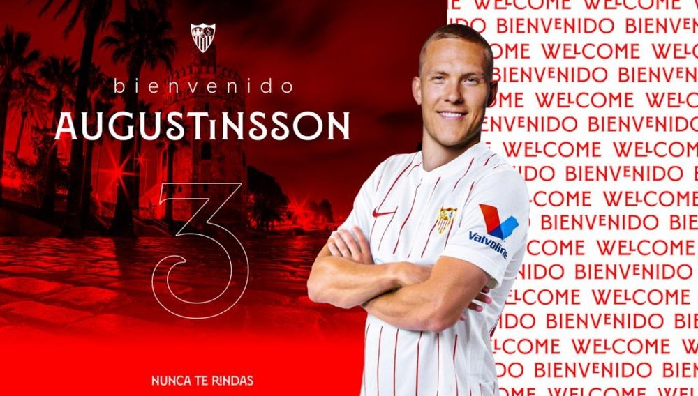 Augustinsson é o novo lateral do Sevilla.SevillaFC