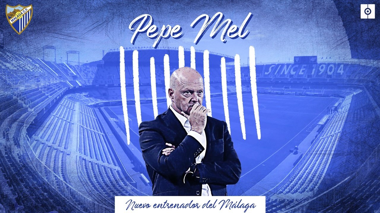 Creatividad del anuncio de Pepe Mel como nuevo entrenador del Málaga CF (formato noticia). BeSoccer Pro