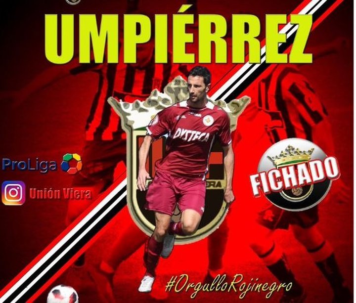 El Unión Viera ficha a Héctor Umpiérrez