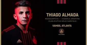 Thiago Almada, la perla de Vélez, pone rumbo a la MLS y ficha por el Atlanta. Twitter/@ATLUTD
