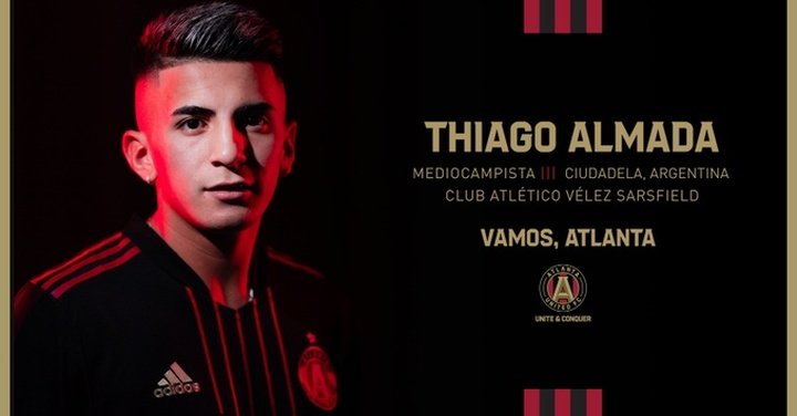 Thiago Almada, ancienne cible de l'OM, signe à Atlanta en MLS. Twitter/@ATLUTD