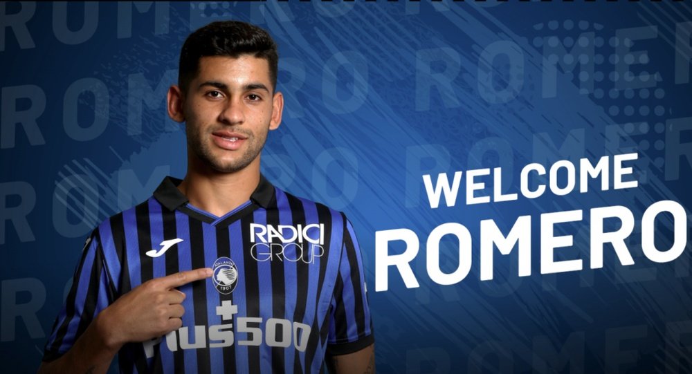 Cristian Romero, al Atalanta. Captura/Atalanta_BC