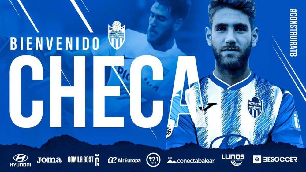 El Atlético Baleares refuerza su defensa con 'Checa'. AtleticoBaleares