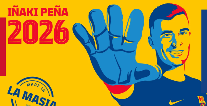 Um problema a menos: o Barça renova com Iñaki Peña