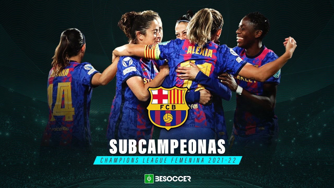 El Barça Femenino entregó el trono y se proclamó subcampeón de la Champions