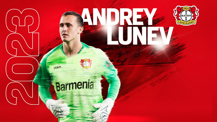 El Bayer Leverkusen confirmó el fichaje de Lunev