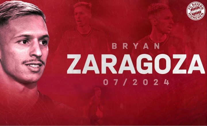 OFICIAL: Bayern de Munique contrata Bryan Zaragoza