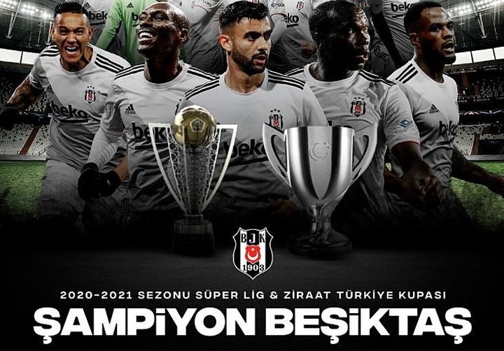 El Besiktas se lleva la Copa y firma el doblete en solo tres días