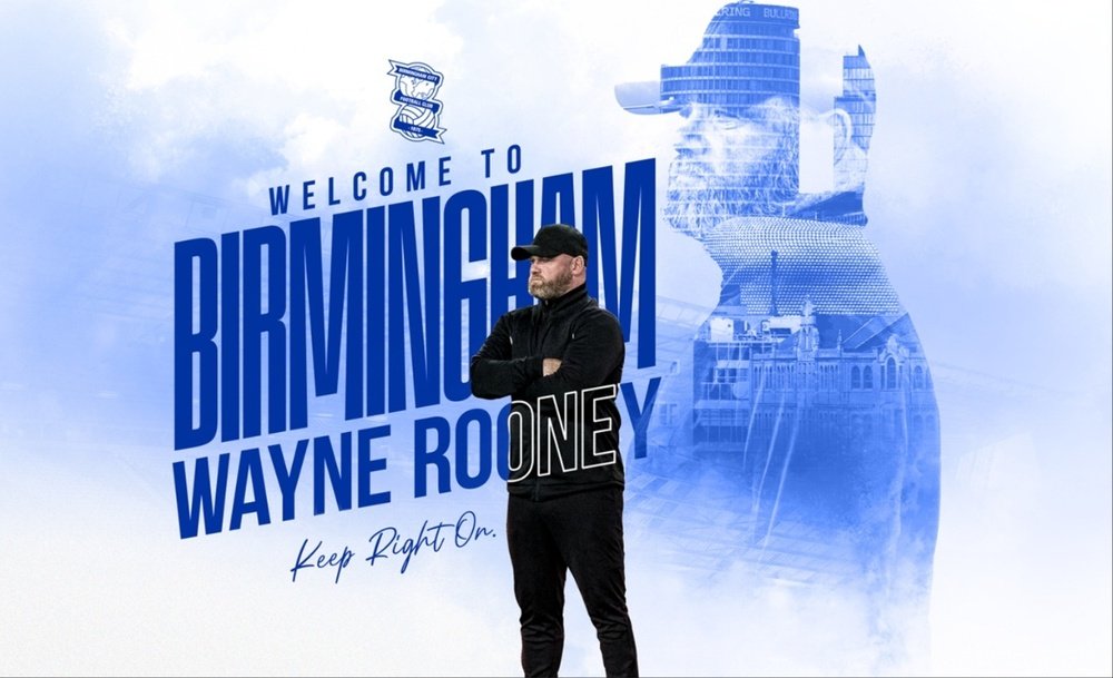 Wayne Rooney, a Birmingham. BirminghamCity