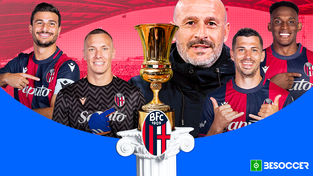 Il Bologna, campione della Coppa Italia 2024-25