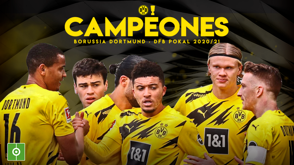 Borussia Dortmund, campeón DFB Pokal 2021