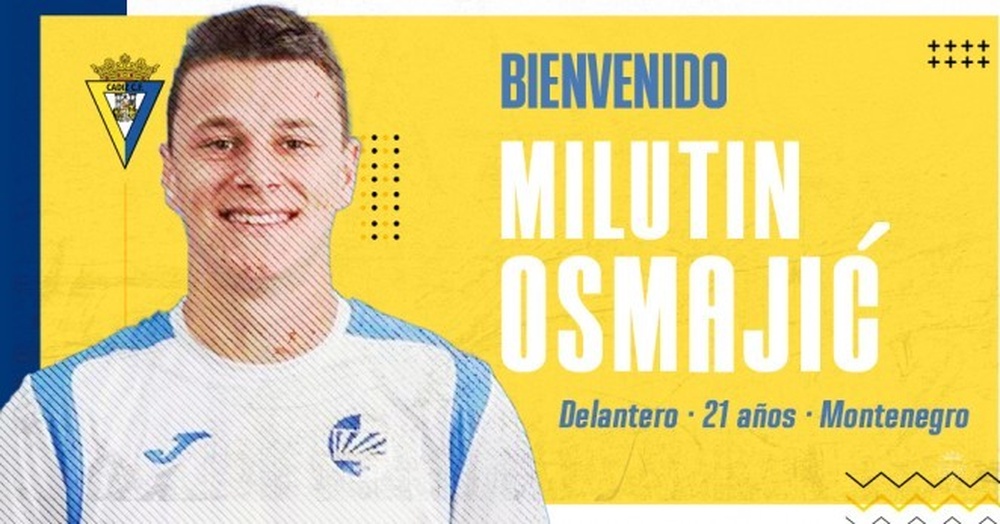 Osmajic, al Cádiz. CádizCF