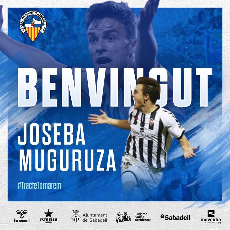 Joseba Muguruza, primer fichaje del Sabadell
