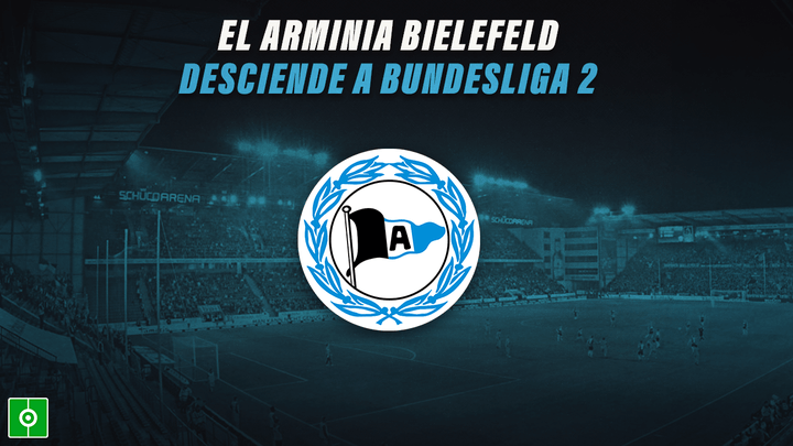 El Arminia Bielefeld baja a la 2. Bundesliga