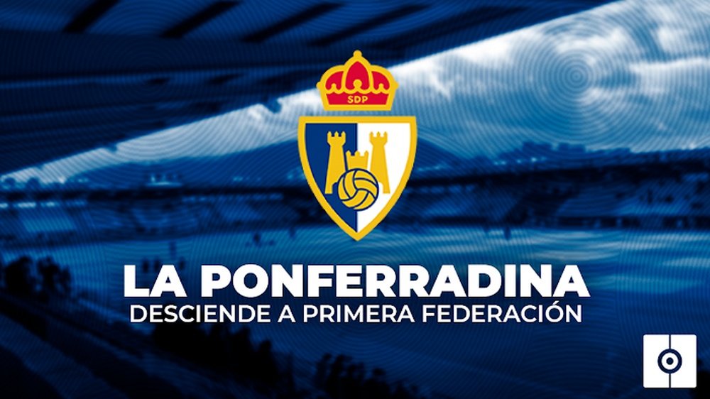 La Ponferradina confirmó en El Alcoraz su descenso a Primera Federación. BeSoccer