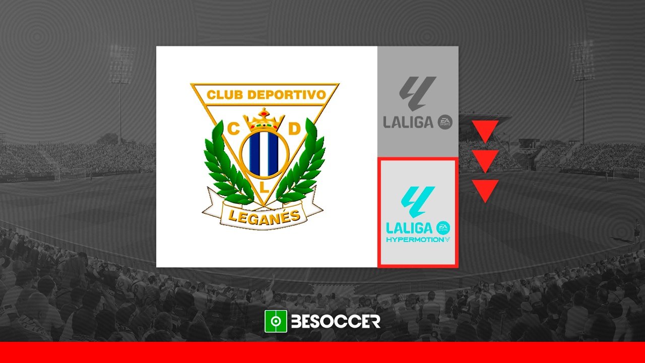 El Leganés desciende a Segunda División