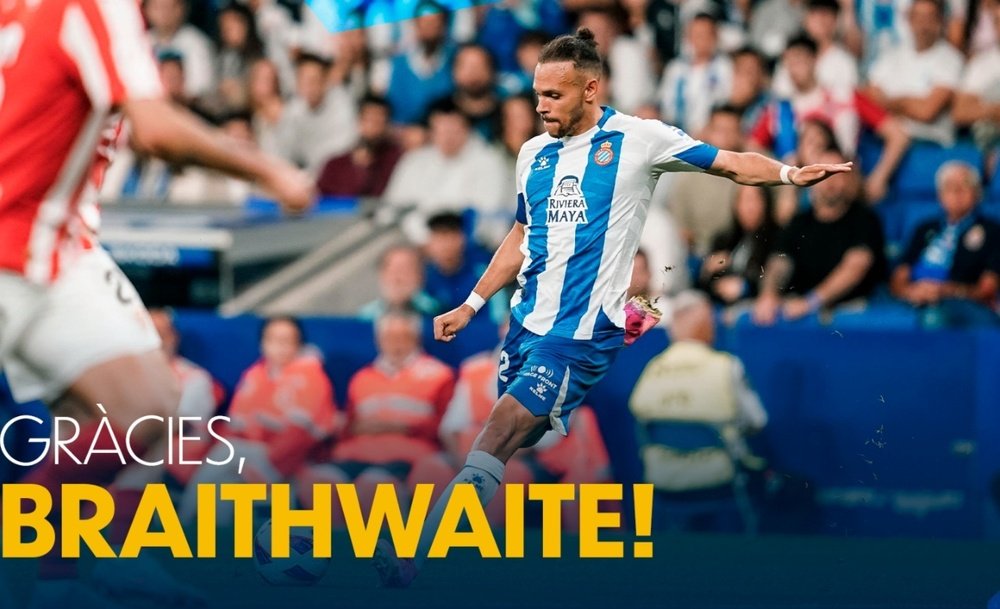 Danish striker Martin Braithwaite swaps Espanyol for Gremio. RCDEspanyol