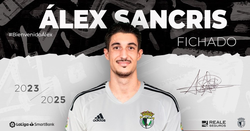 El Burgos apuntala su ataque con Álex Sancris. Burgos_CF