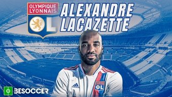 Lacazette regresa al Olympique de Lyon. BeSoccer