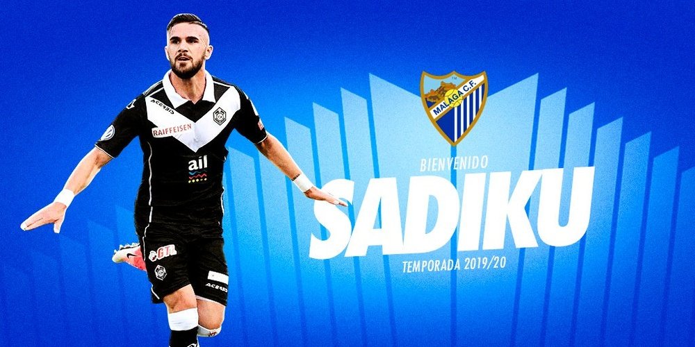 Sadiku refuerza la delantera del Málaga. MalagaCF