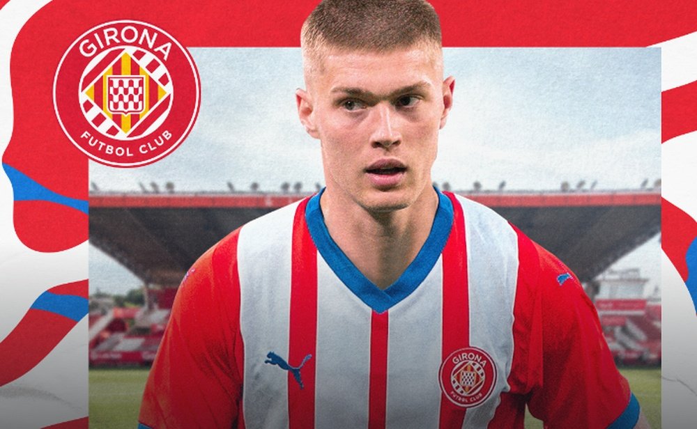 Artem Dovbyk refuerza la delantera del Girona. GironaFC