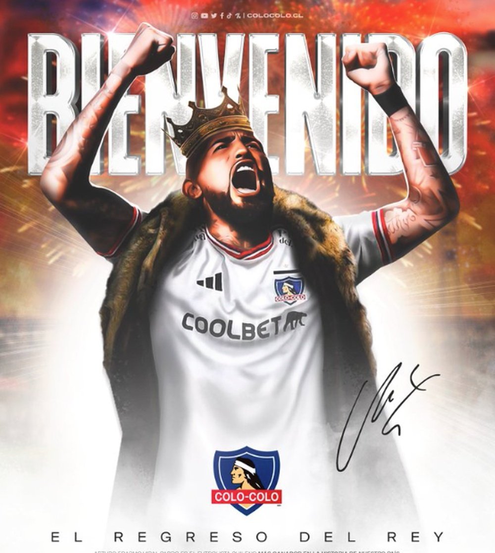 Arturo Vidal en Colo Colo