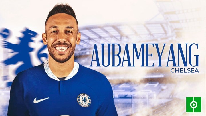 OFFICIEL : Aubameyang signe à Chelsea. AFP