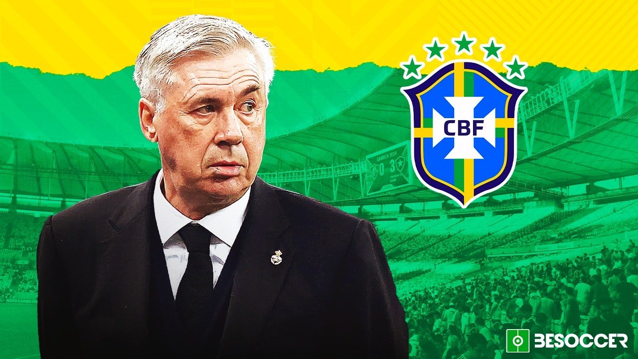 OFFICIAL: Carlo Ancelotti appointed Brazil manager