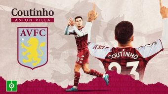 OFFICIEL : Philippe Coutinho signe définitivement à Aston Villa. Besoccer