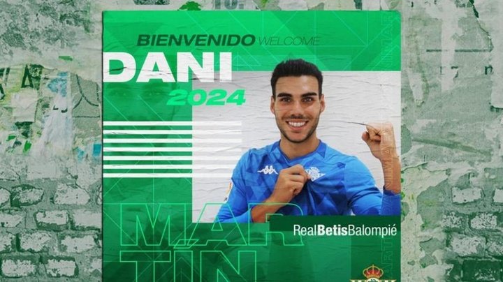 OFFICIEL : Dani Martín signe au Betis jusqu'en 2024