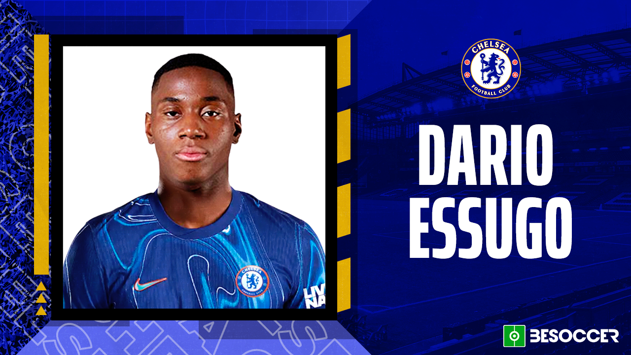 Chelsea have officially announced the arrival of Portuguese midfielder Dario Essugo from Sporting Lisbon, in a deal that ties the youngster to the Blues until 2033.