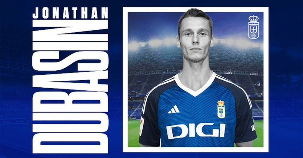 Dubasin llega al Oviedo para reforzar el ataque. RealOviedo