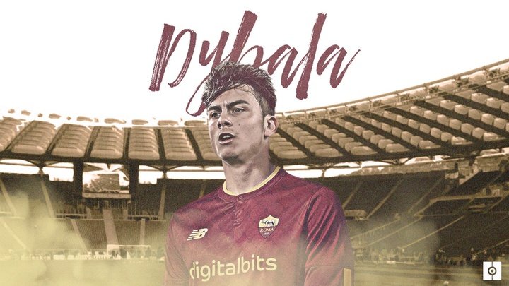 Dybala, novo jogador da Roma. BeSoccer