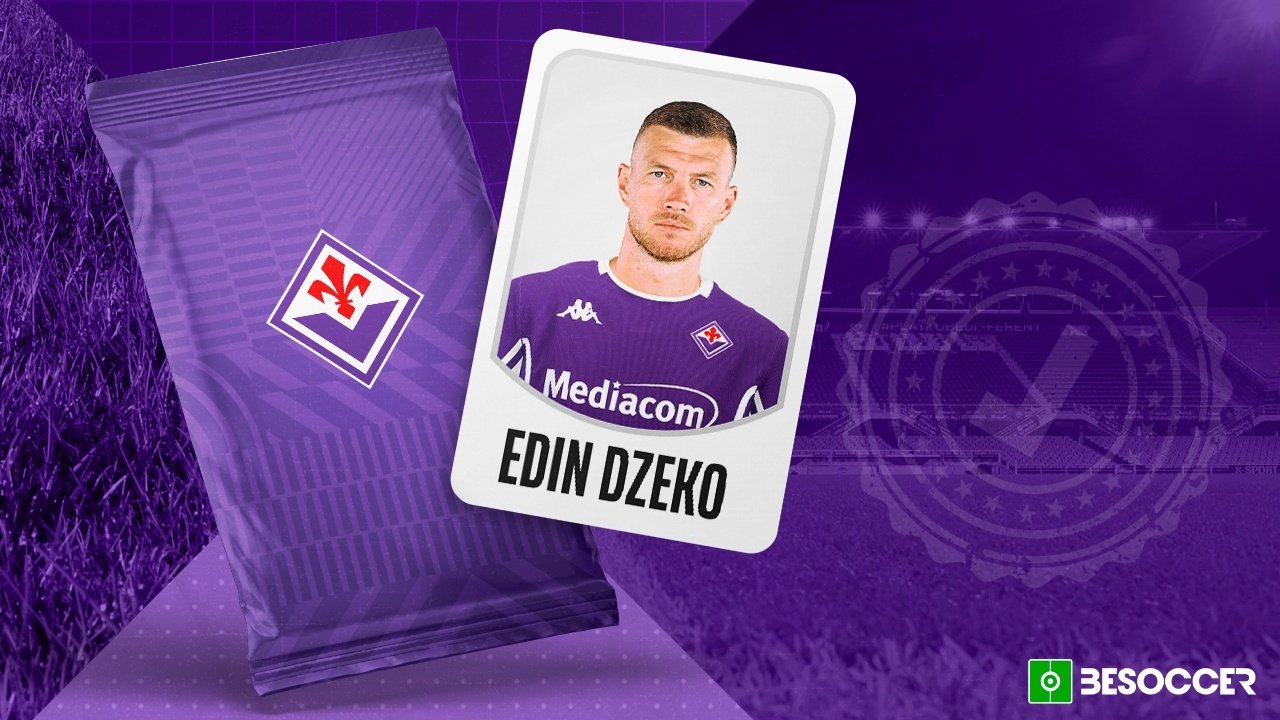 Dzeko firma por un año con opción a otro más. BeSoccer