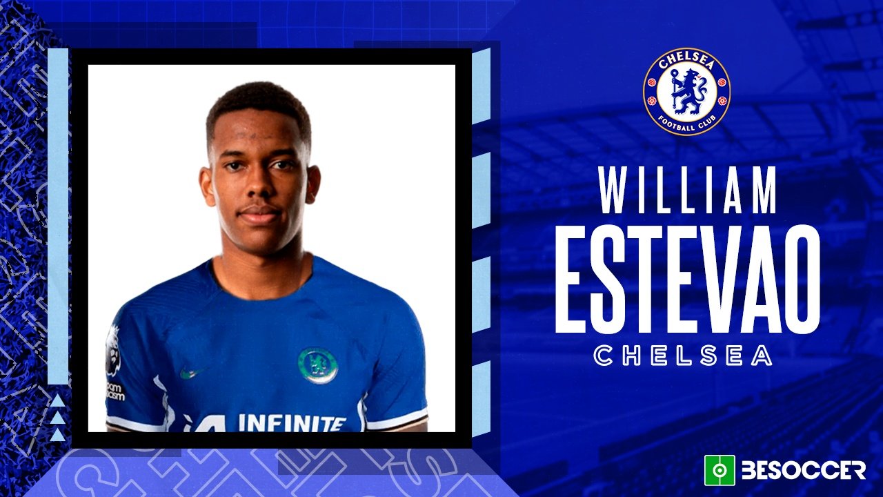 Estevao to officially join Chelsea next summer. AFP