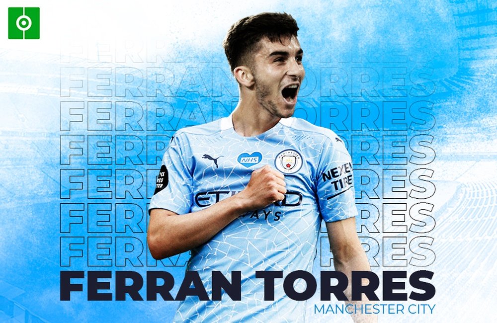 L'ailier espagnol Ferran Torres à Manchester City pour 23 millions d'euros. BeSoccer