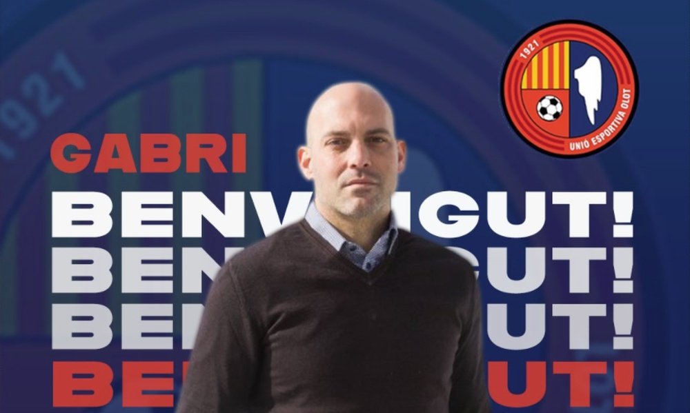 El ex azulgrana Gabri, nuevo entrenador del Olot.