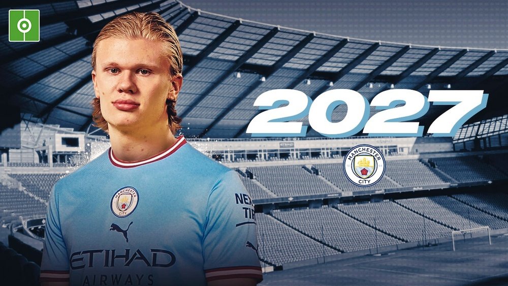 City confirm Haaland's signing until 2027. BeSoccer