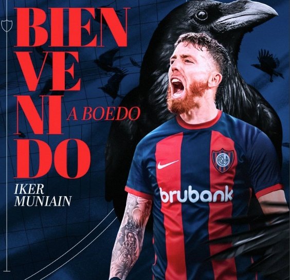 Iker Muniain ya es de San Lorenzo. SanLorenzo