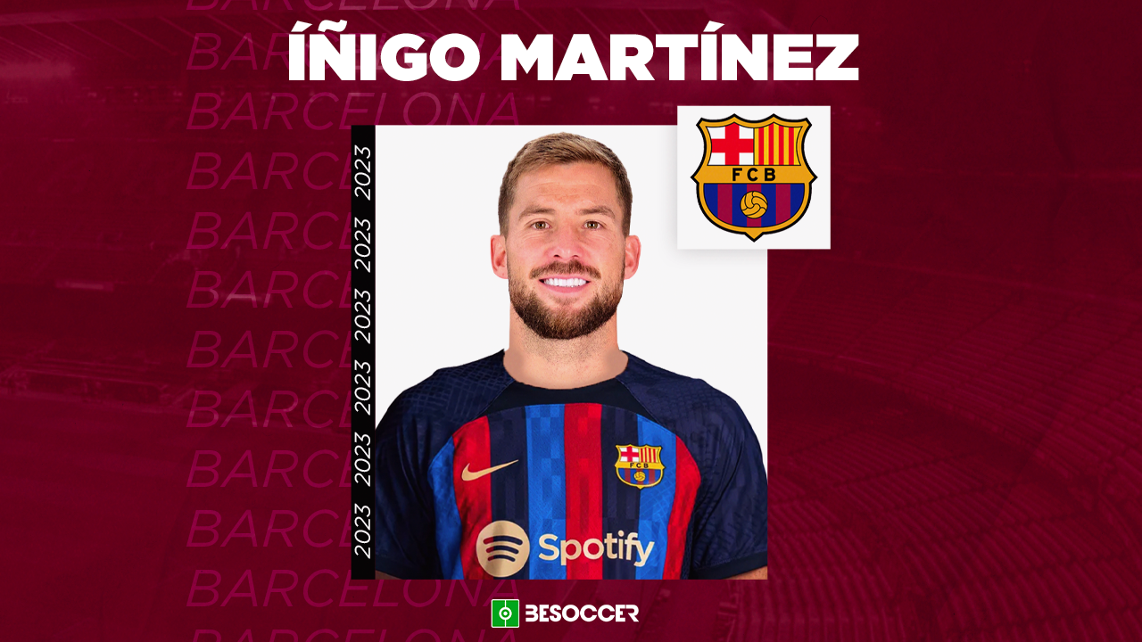 Barcelona apresenta Iñigo Martínez e jogador revela motivo para o acerto