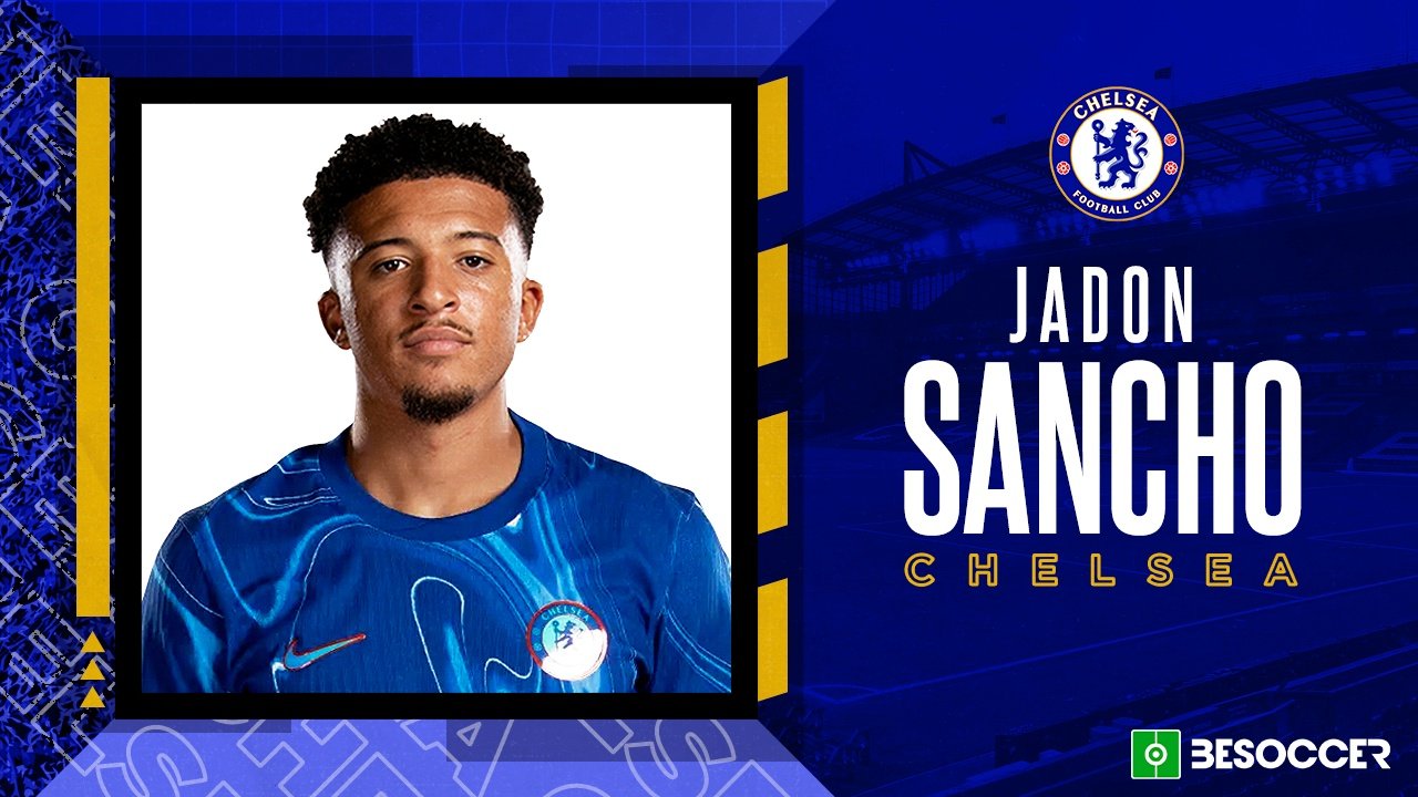 OFICIAL: Jadon Sancho es el último fichaje del Chelsea. BeSoccer