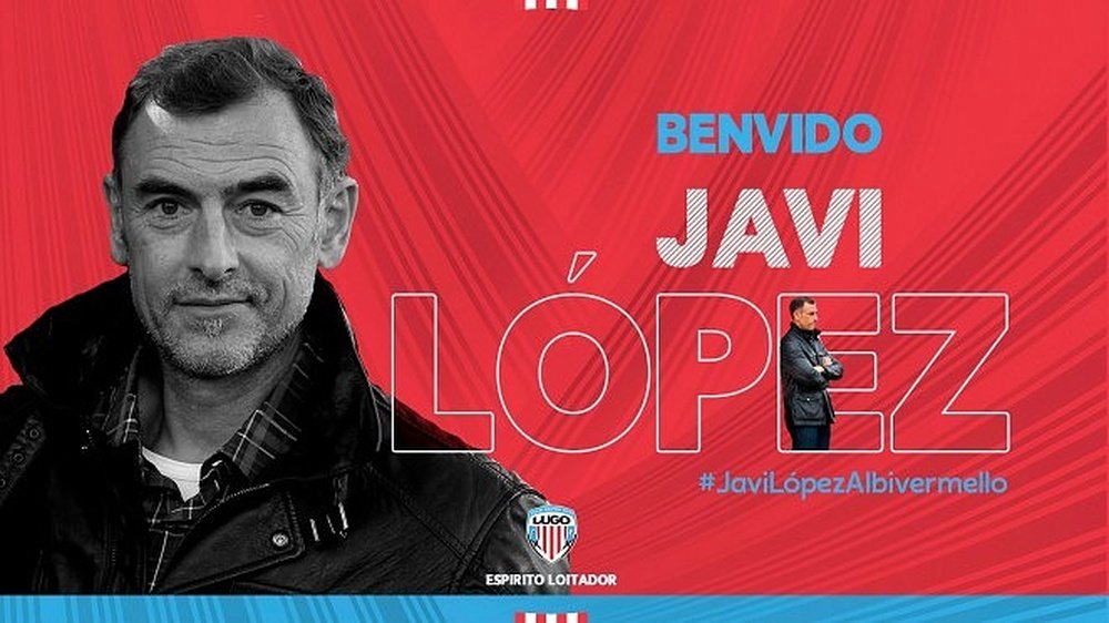 López ficha por dos temporadas. Twitter/CDeportivoLugo