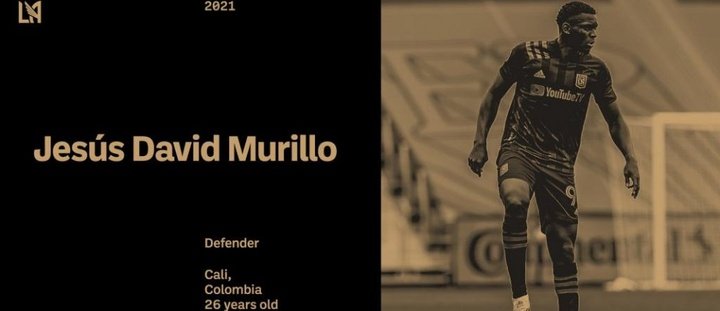 Los Ángeles FC compra a Jesús David Murillo