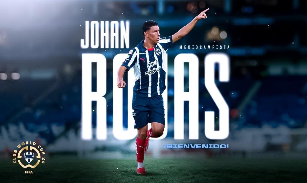 Rojas jugará el Mundial de Clubes con Monterrey. Rayados
