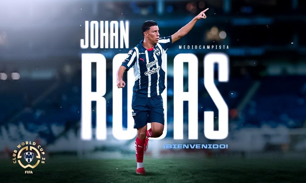 Rojas jugará el Mundial de Clubes con Monterrey. Rayados