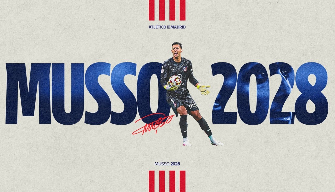 El Atlético compra a Musso hasta 2028