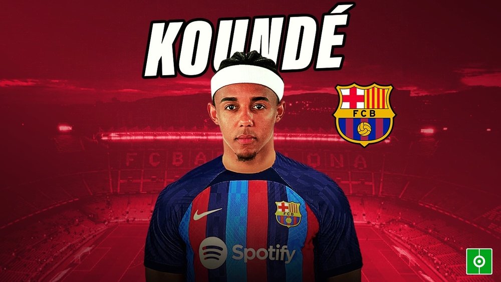 Kounde starts a new journey as a 'Cule'. BeSoccer