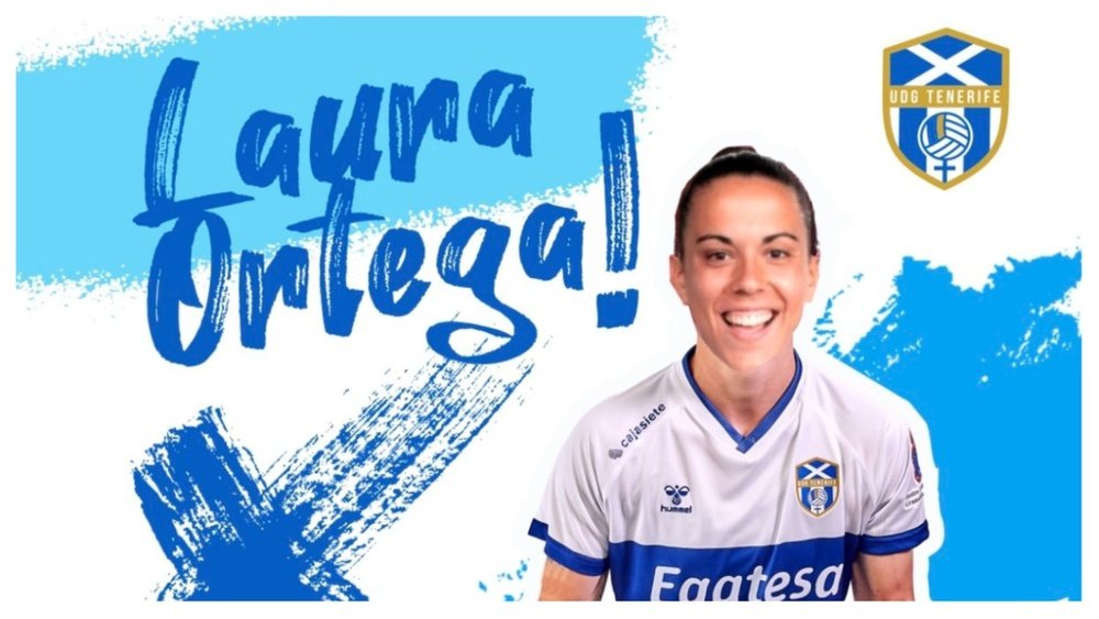 Laura Ortega, nueva goleadora del Granadilla. UDGTenerife